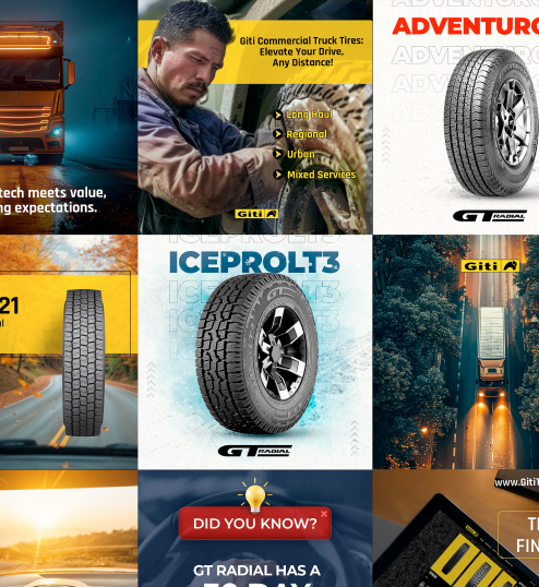 GITI Tires Social Media