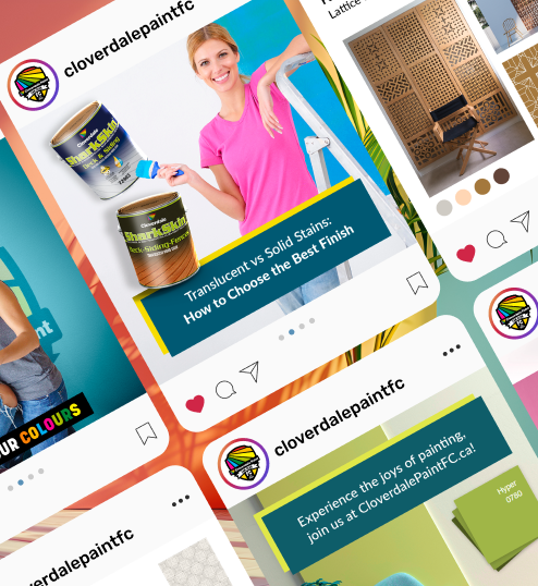 Cloverdale Paint Social Media Layout